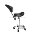 Doctor saddle stool with mute polley
